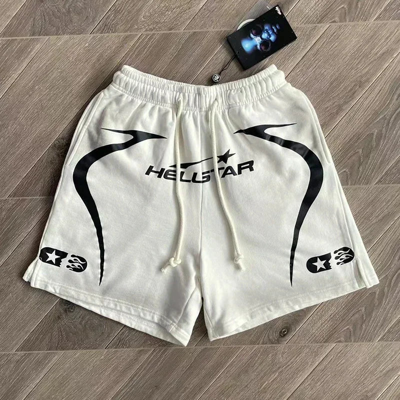 HELLSTAR STUDIOS calpsule  10 Neon Casual sports shorts for men and women