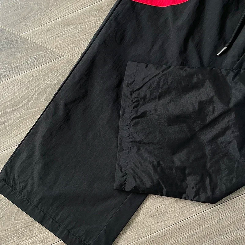 Hellstar  Sample Pants Wave stitching color-blocked casual sports