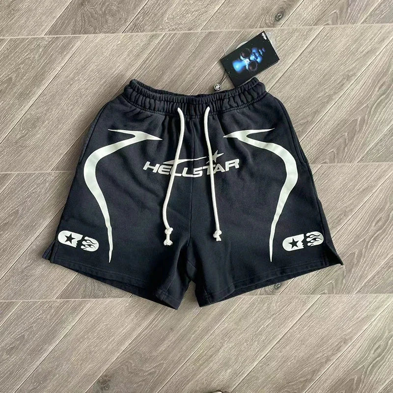 HELLSTAR STUDIOS calpsule  10 Neon Casual sports shorts for men and women