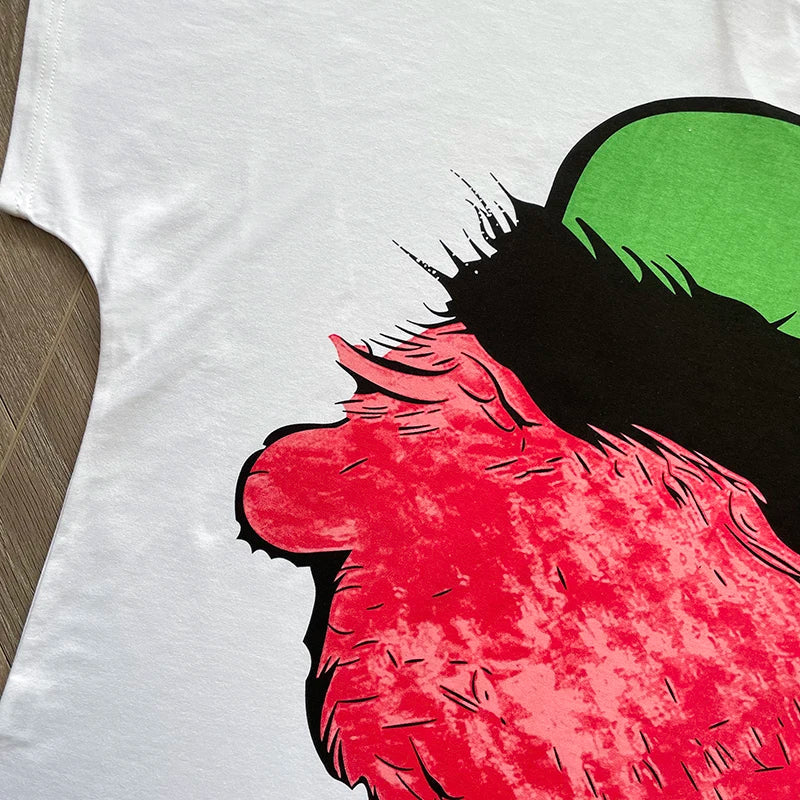 Blutosatire studios cropped character tee