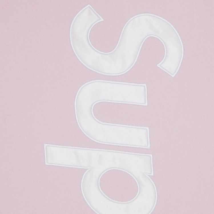 Supreme Satin Applique sweatpants light  pink