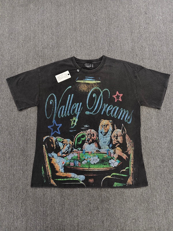 Vale lives “poker” tee (black)