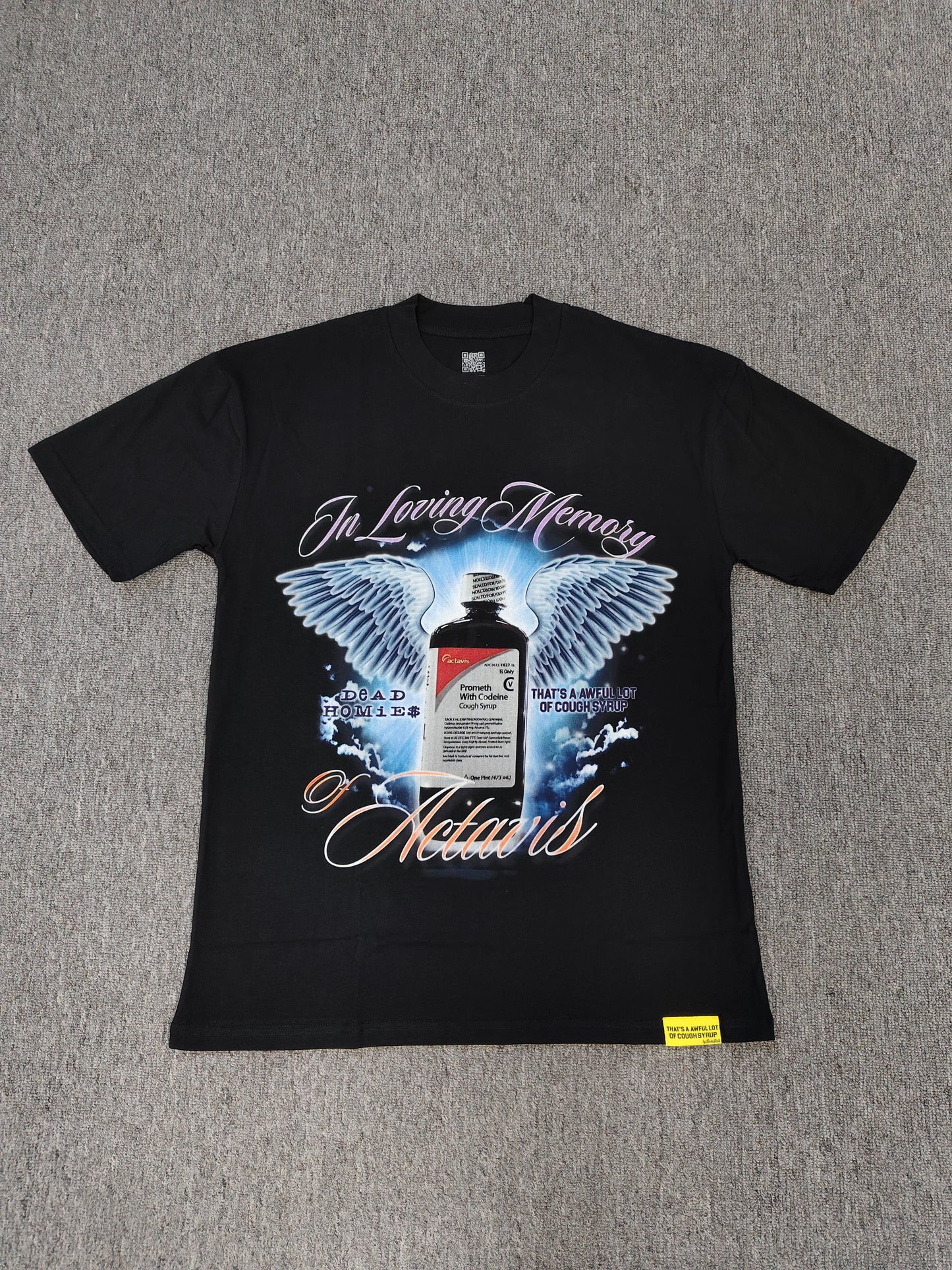 Awful Lot Of Cough Syrup dread homies tee