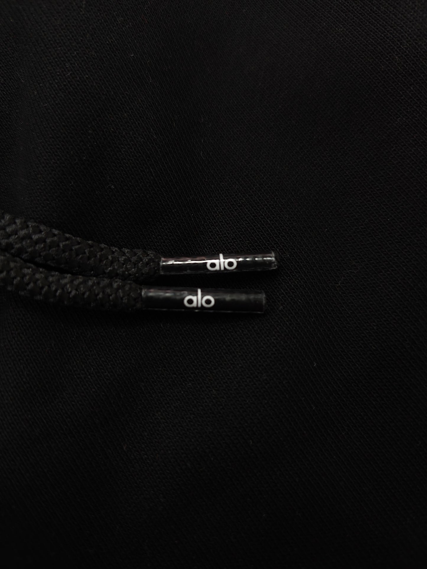 alo cuffed sweatpants black