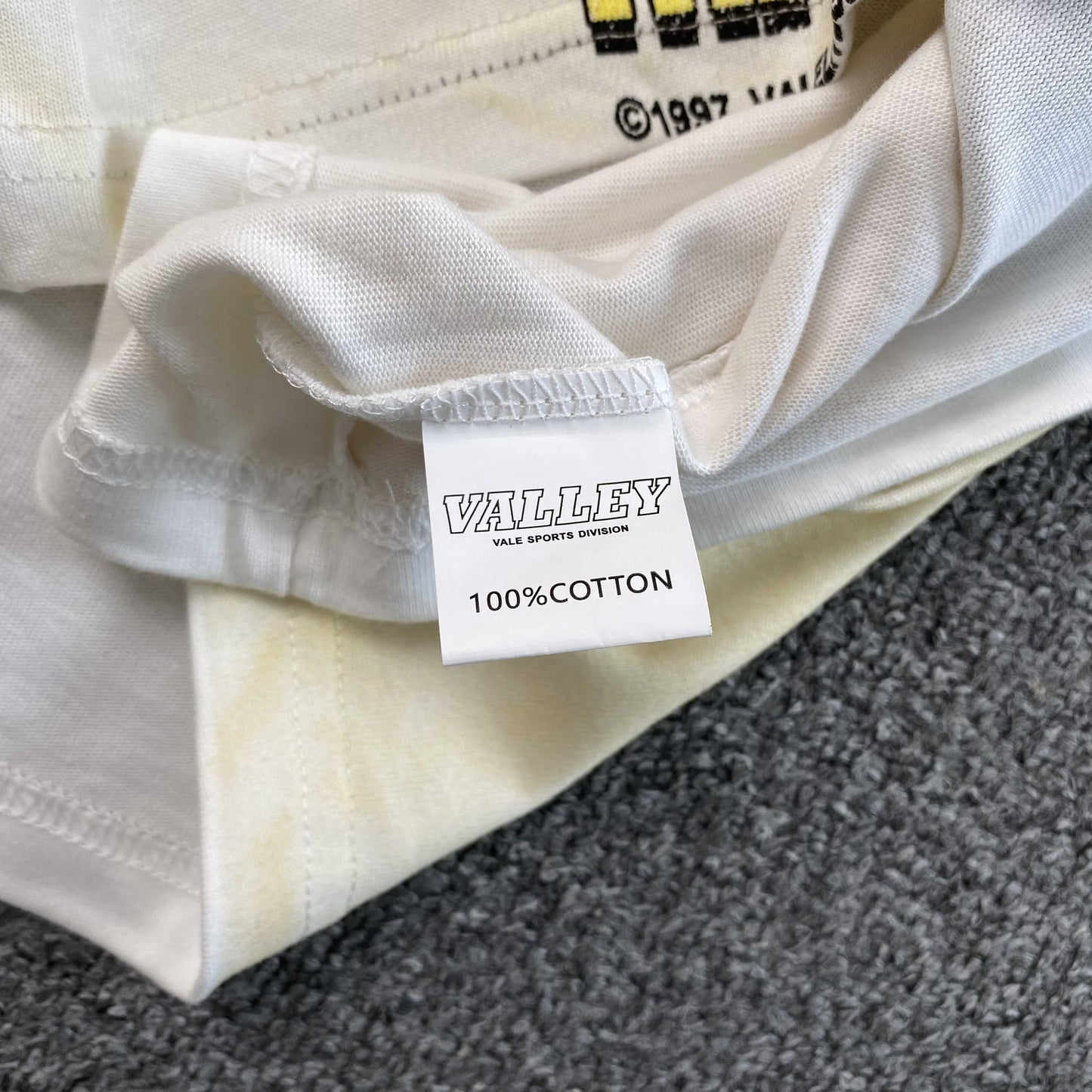 Vale Forever By Any Means Bling Tee 'Dirty White'