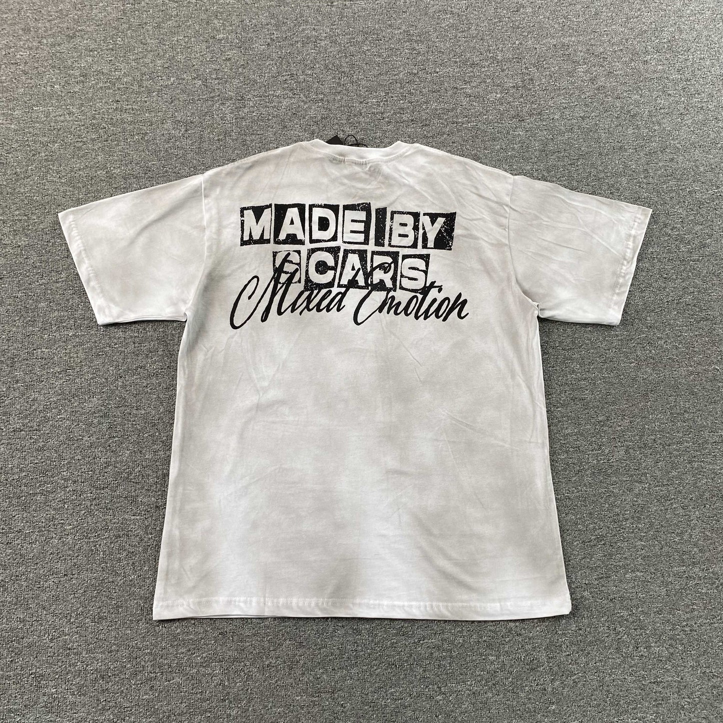 Mixed Emotions “XIX” tee (white)
