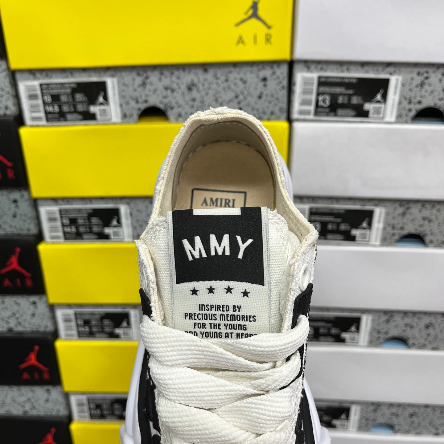 Amiri x Maison Mihara Yasuhiro Peterson OG Sole Canvas Low 'White'