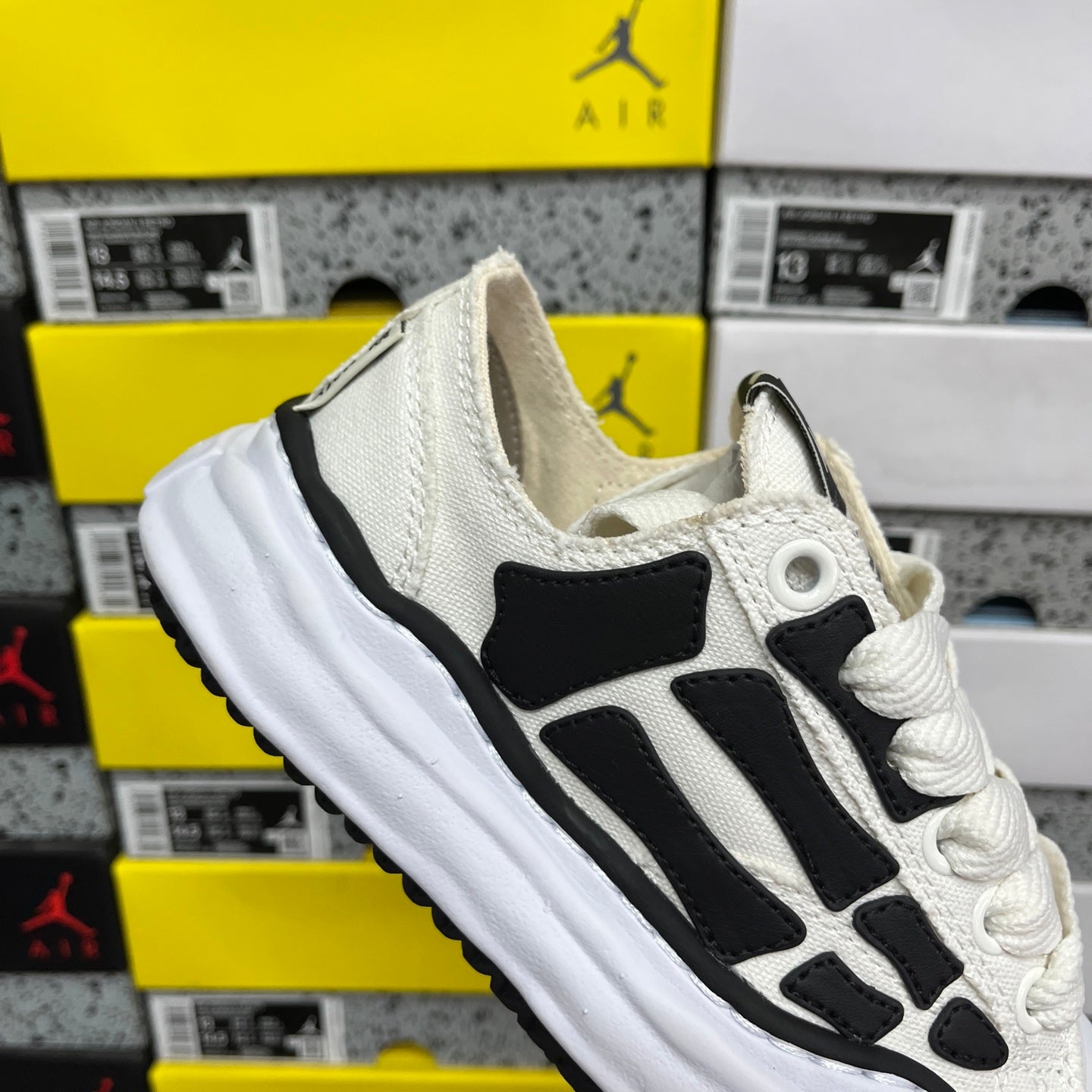 Amiri x Maison Mihara Yasuhiro Peterson OG Sole Canvas Low 'White'