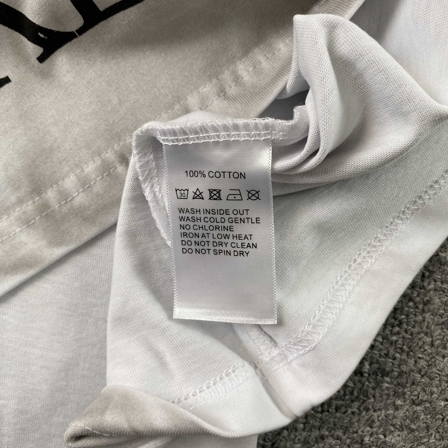 Mixed Emotions “XIX” tee (white)