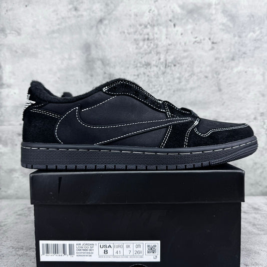 Travis Scott x Air Jordan 1 Retro Low OG SP Black Phantom