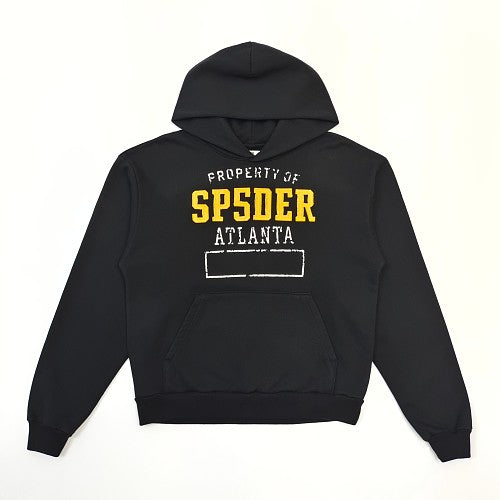 Property OF Sp5der Atlanta Black Hoodie