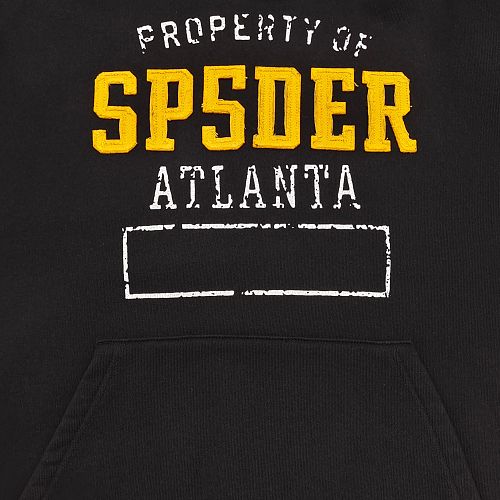Property OF Sp5der Atlanta Black Hoodie
