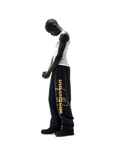 Property OF Sp5der Atlanta Black sweatpants