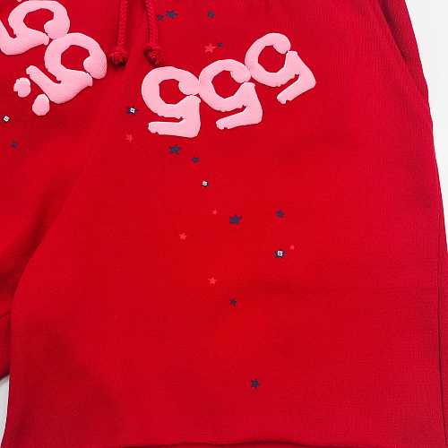 Sp5der Angel shorts'Merlot'