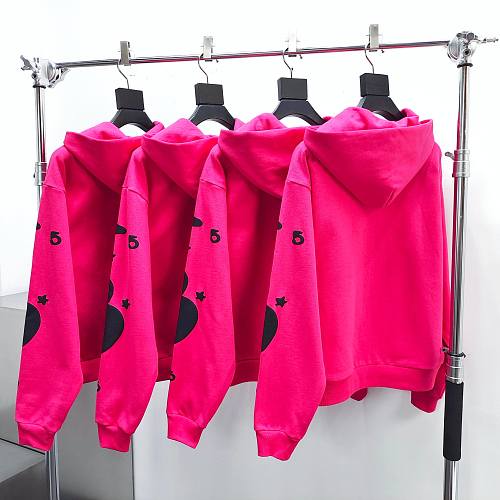 Sp5der Beluga Zip Up 'Pink'