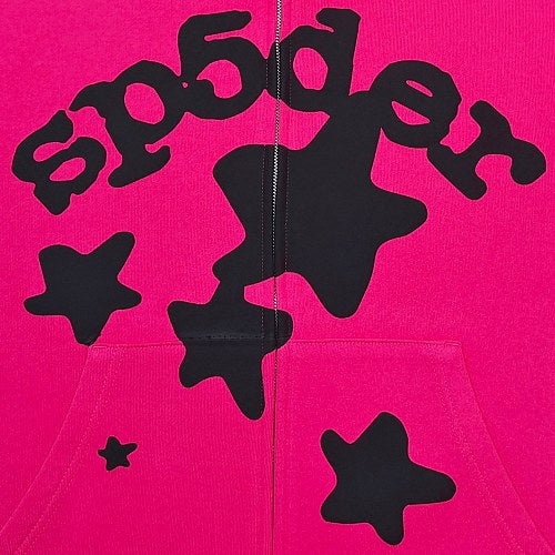 Sp5der Beluga Zip Up 'Pink'