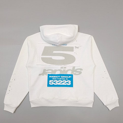 Sp5der T&F Zip Up 'White'