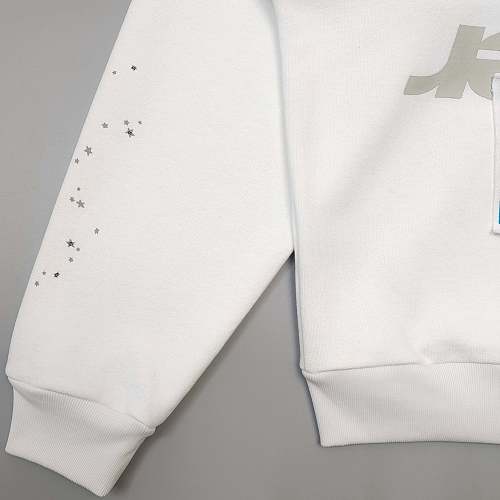 Sp5der T&F Zip Up 'White'