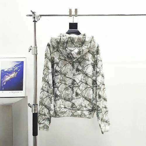 Sp5der Realtree OG Web V2 Zip Hoodie 'White Camo'