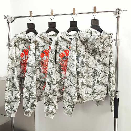 Sp5der Realtree OG Web V2 Zip Hoodie 'White Camo'
