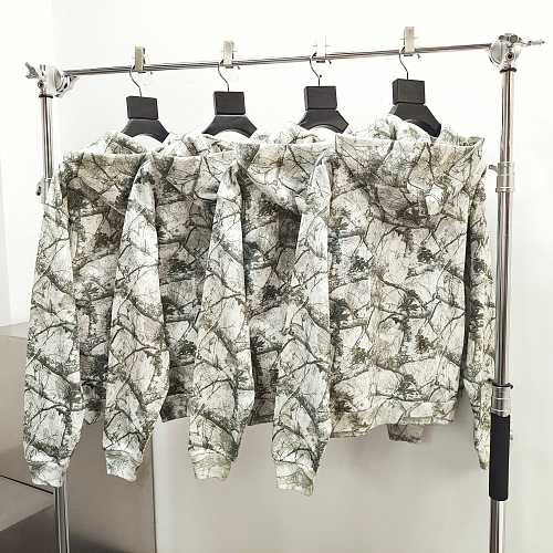 Sp5der Realtree OG Web V2 Zip Hoodie 'White Camo'