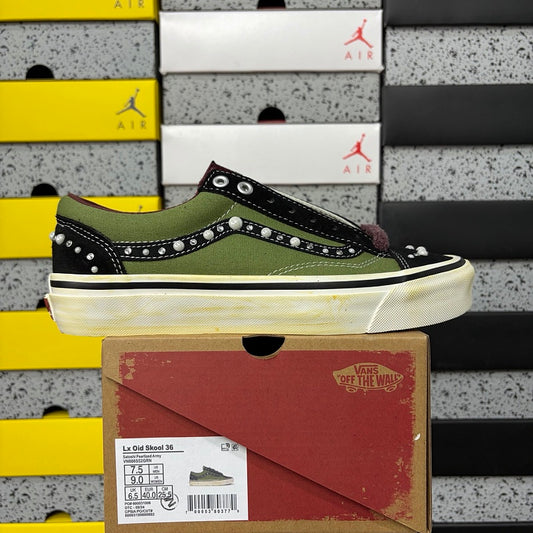 SATOSHI NAKAMOTO x Vans Old Skool Reissue 36 'Pearlized Army'