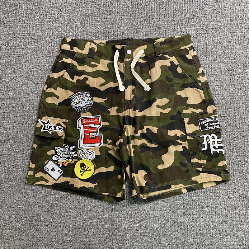 Mixed Emotions Ace Camo Shorts Green