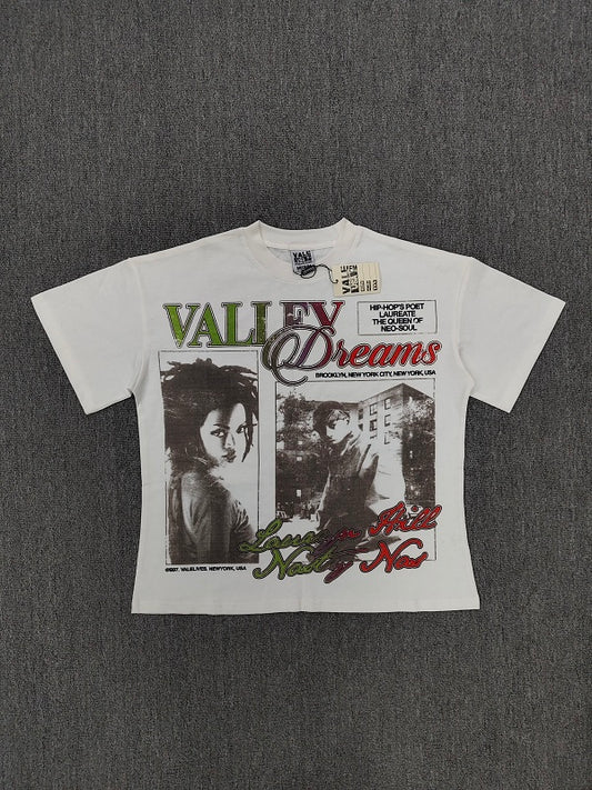 Vale Forever Poetry Tee 'White'