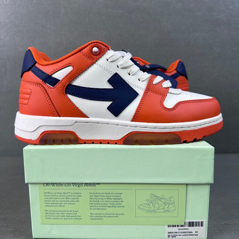 Off-White Out of Office  'orange, white navy blue'