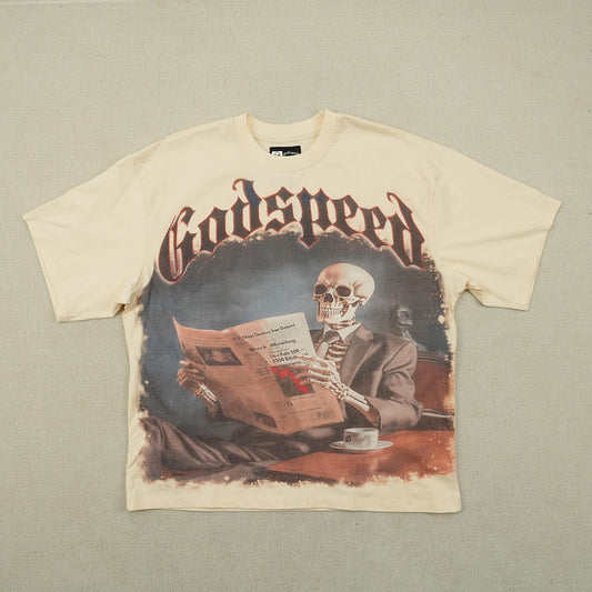 Godspeed Black Monday T-Shirt 'Bone'