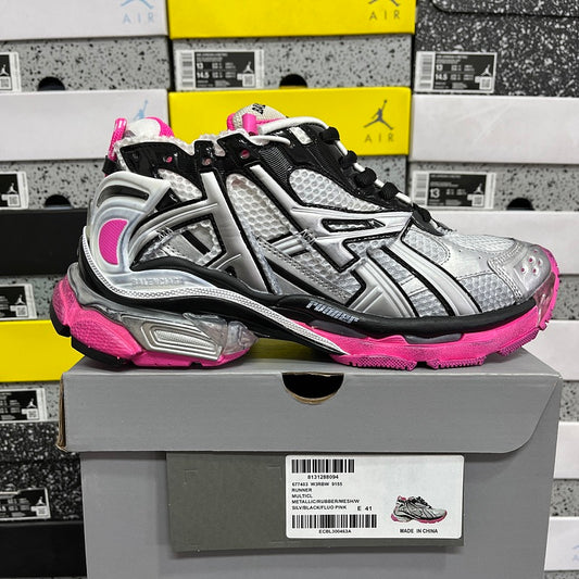 Balenciaga Wmns Runner Sneaker 'Gradient - White Pink Black'