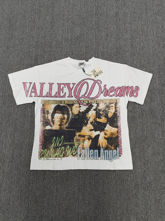 Vale Forever Fallen Bling Tee 'White'