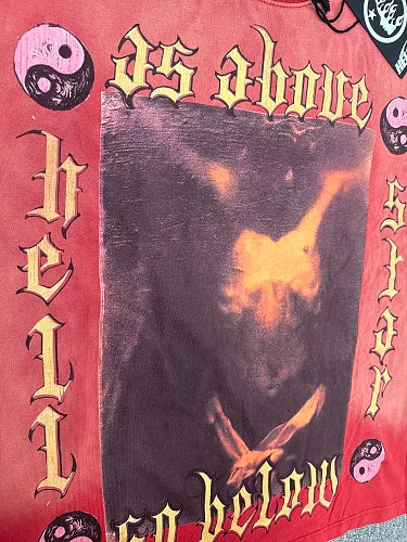 HELLSTAR  as above so below T-shirt