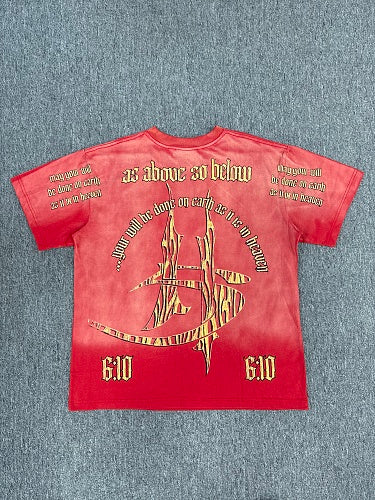 HELLSTAR  as above so below T-shirt