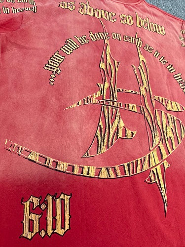 HELLSTAR  as above so below T-shirt