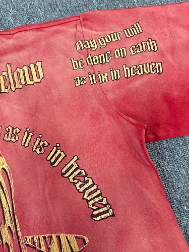 HELLSTAR  as above so below T-shirt