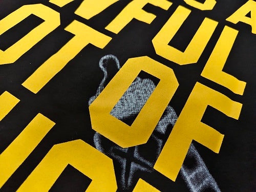 Awful Lot of Cough Syrup T-Shirt with Bottle Graphics