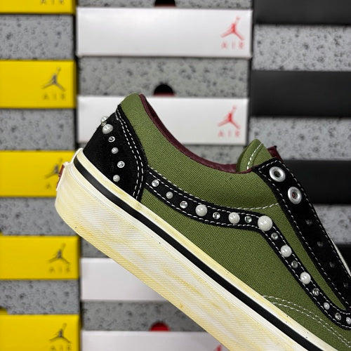 SATOSHI NAKAMOTO x Vans Old Skool Reissue 36 'Pearlized Army'