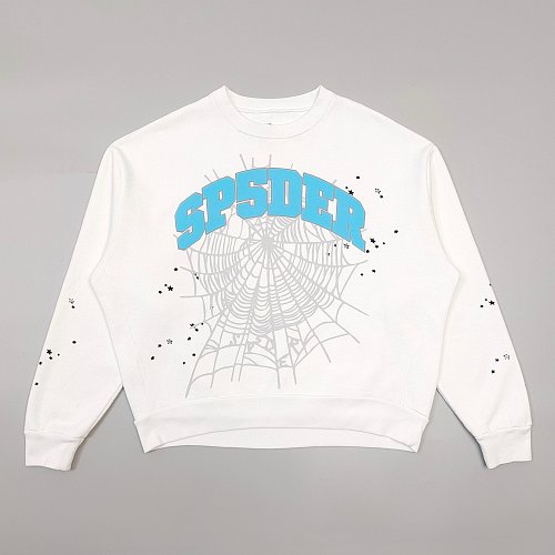 Sp5der Varsity Web Crewneck