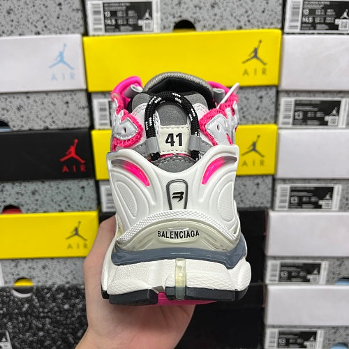 Balenciaga Runner Sneaker 'White Neon Pink'
