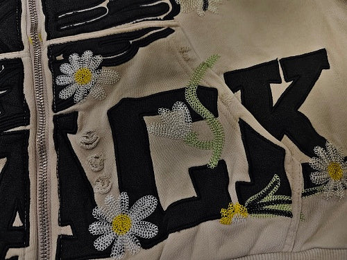 Valley Track Bone Garden Zip Up