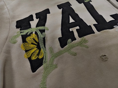 Valley Track Bone Garden Zip Up