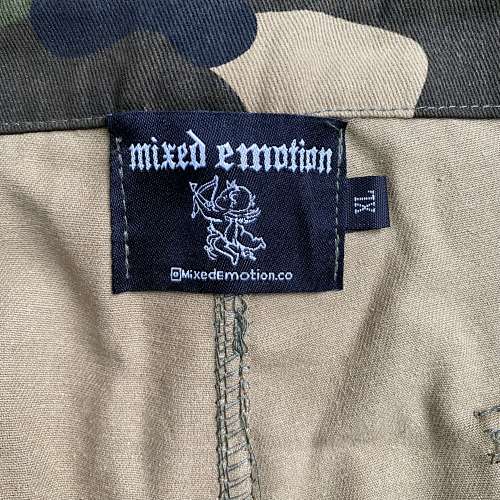 Mixed Emotions Ace Camo Shorts Green