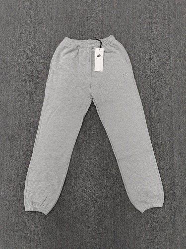 alo cuffed sweatpants gray