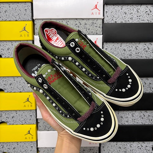 SATOSHI NAKAMOTO x Vans Old Skool Reissue 36 'Pearlized Army'