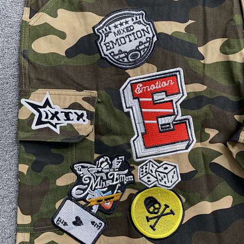 Mixed Emotions Ace Camo Shorts Green