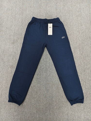 alo cuffed sweatpants navy blue