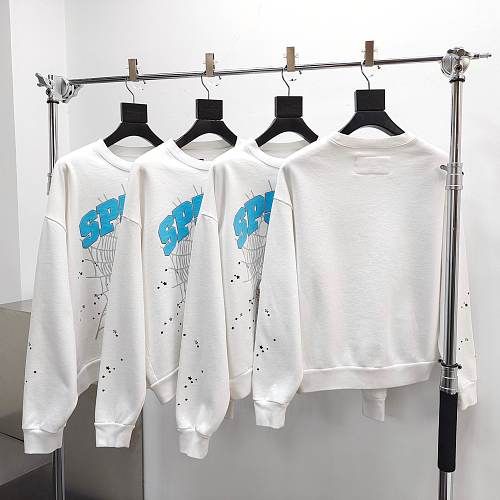 Sp5der Varsity Web Crewneck