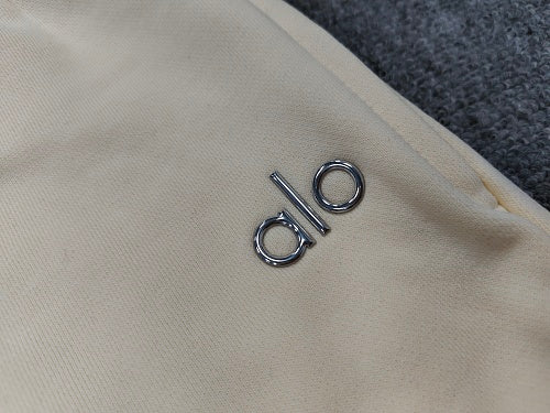alo cuffed sweatpants cream