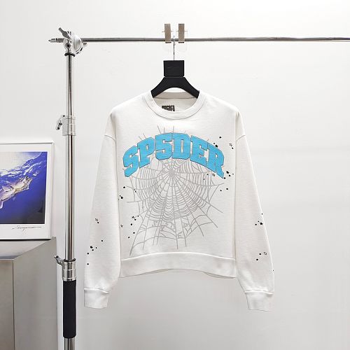 Sp5der Varsity Web Crewneck